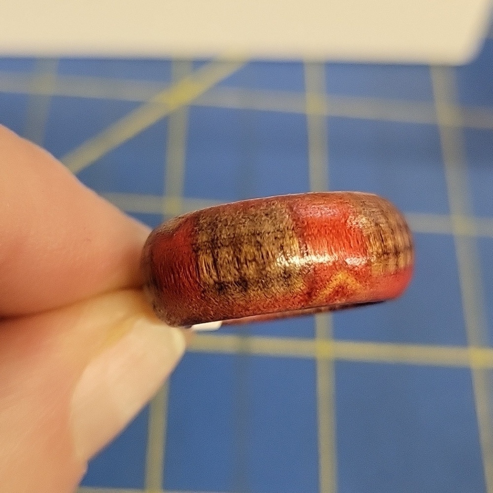 Wooden Ring Size 6